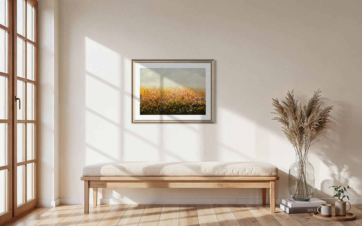 Art Print 559-Flowers in the Valley-Rendition A by Natasha Prévost (Copy)