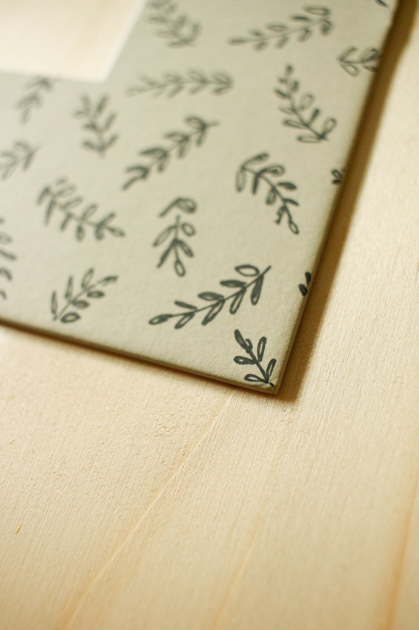 Hand-Illustrated Art Mat 6 by Natasha Prévost