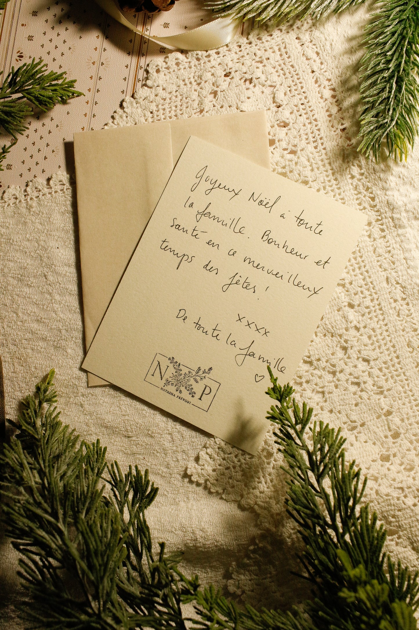 Art Print / Postcard with Envelope - 4"x6" - Textured Paper by Natasha Prévost