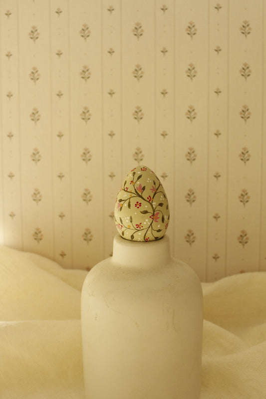 Hand-Painted Decorative Egg- Spring 2026 Collection by Natasha Prévost-No.4