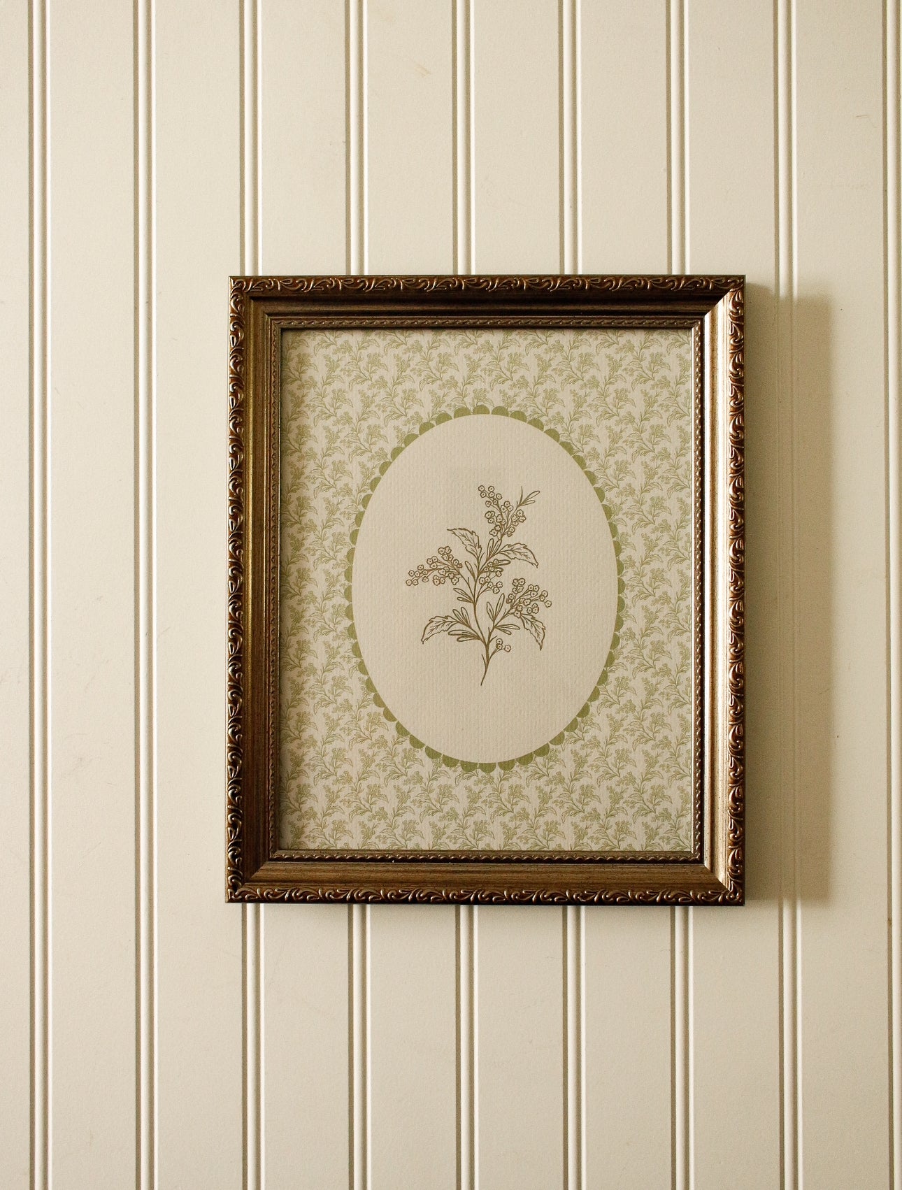 Vintage Framed Art Print 33 by Natasha Prévost