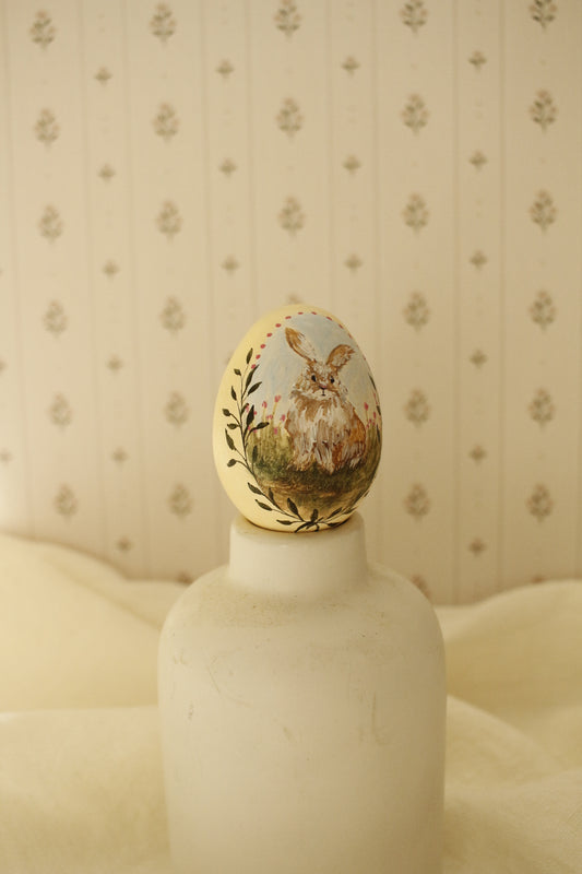 Hand-Painted Decorative Egg- Spring 2026 Collection by Natasha Prévost-No.11