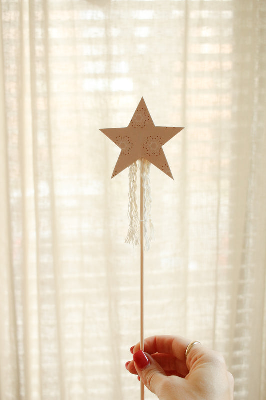 Hand-Made Fairy Wand - Pattern 1 by Natasha Prévost