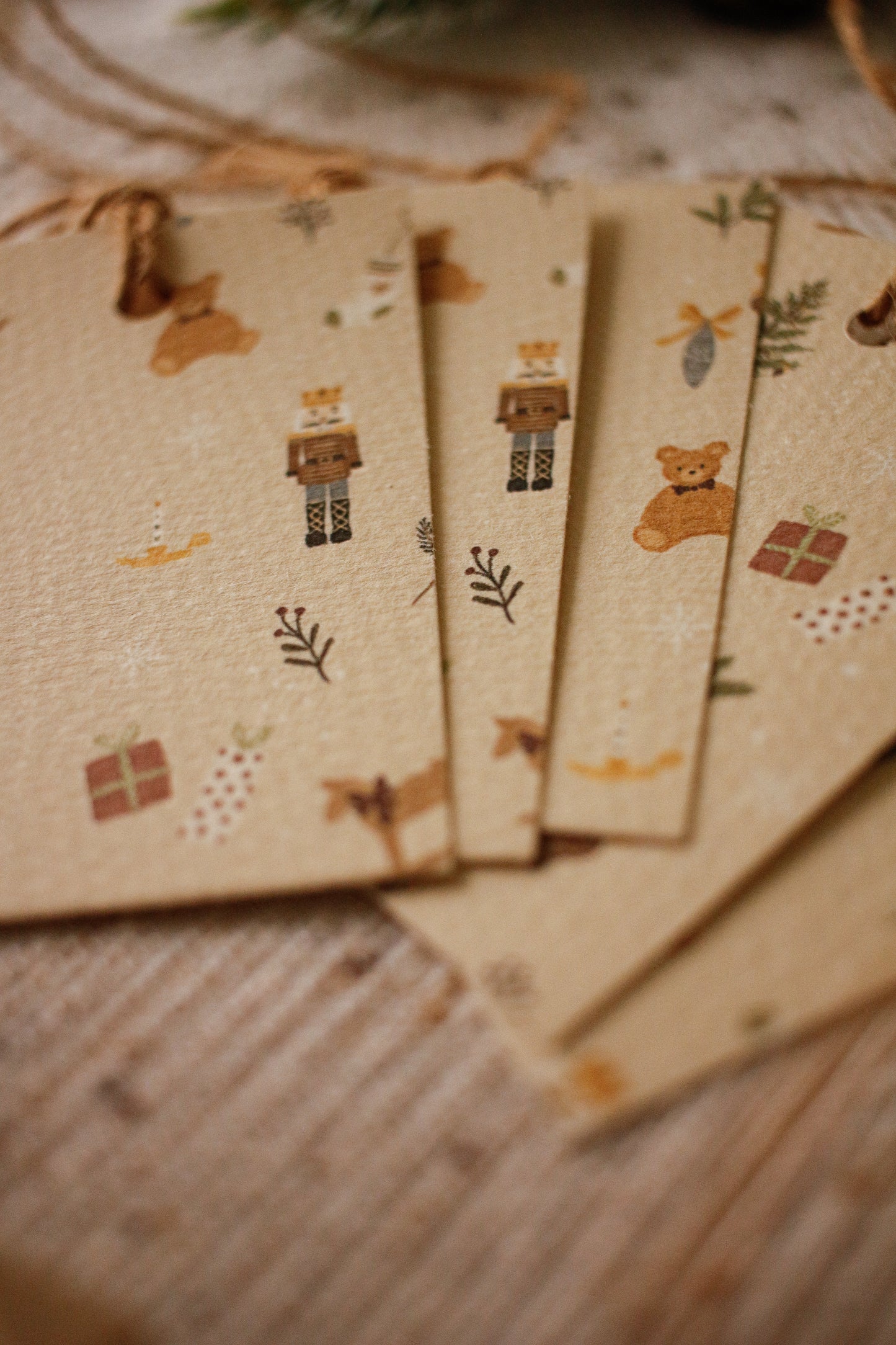 Gift Tags - Pack of 5 - Nutcrackers by Natasha Prévost