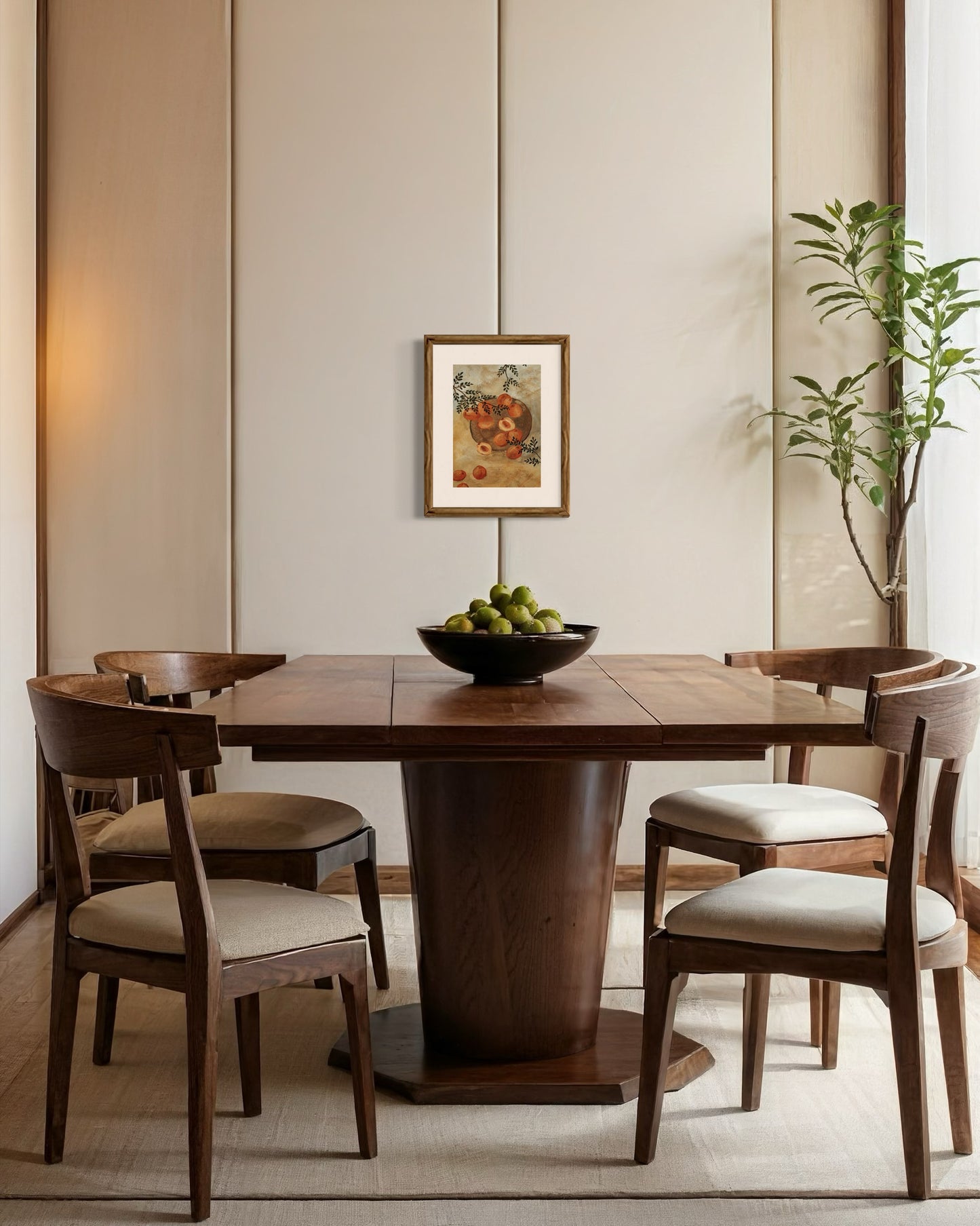 Print 412-Collection gouache & acrylique-Série automnale