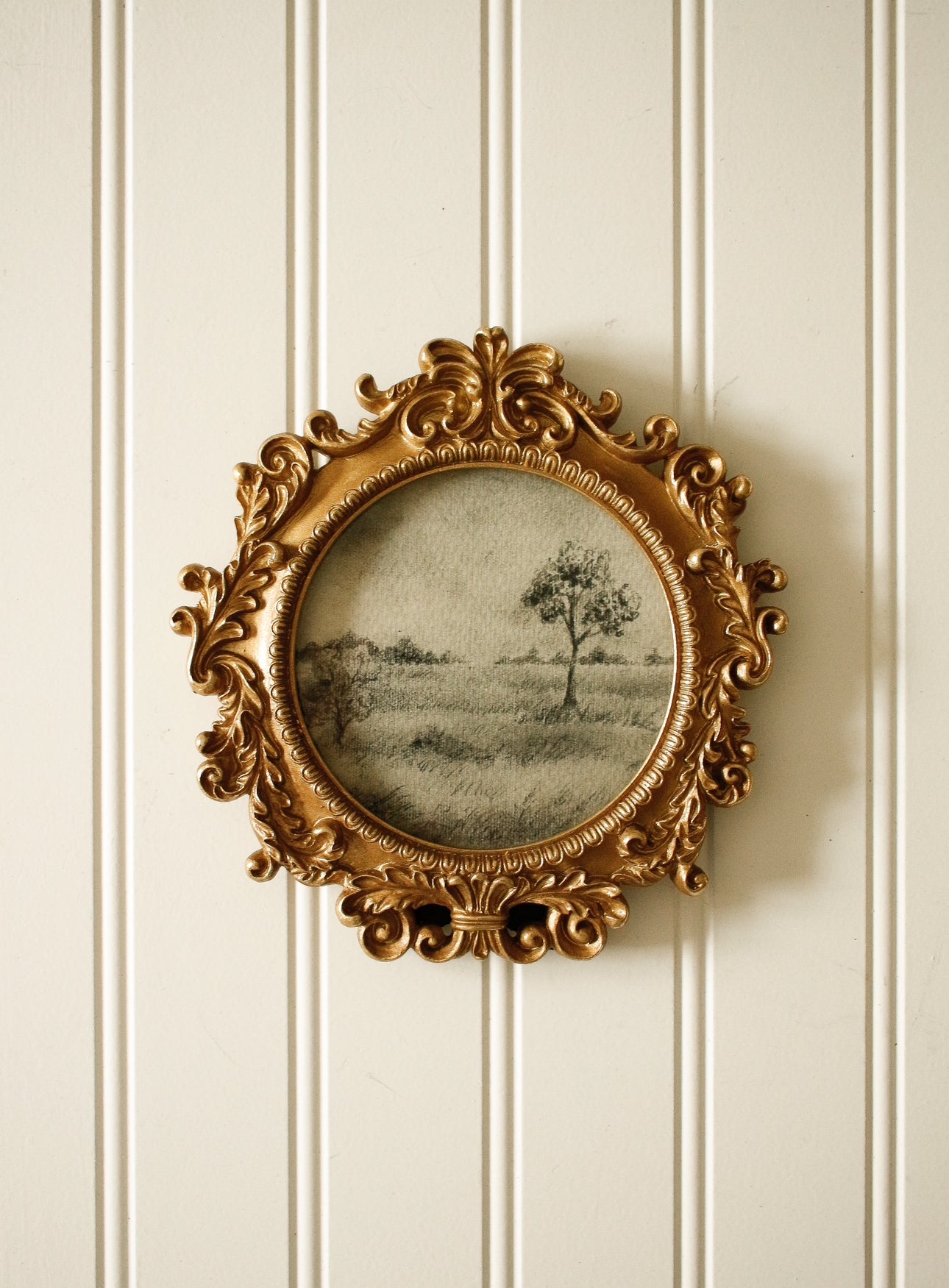 Vintage Framed Art Print 2 by Natasha Prévost