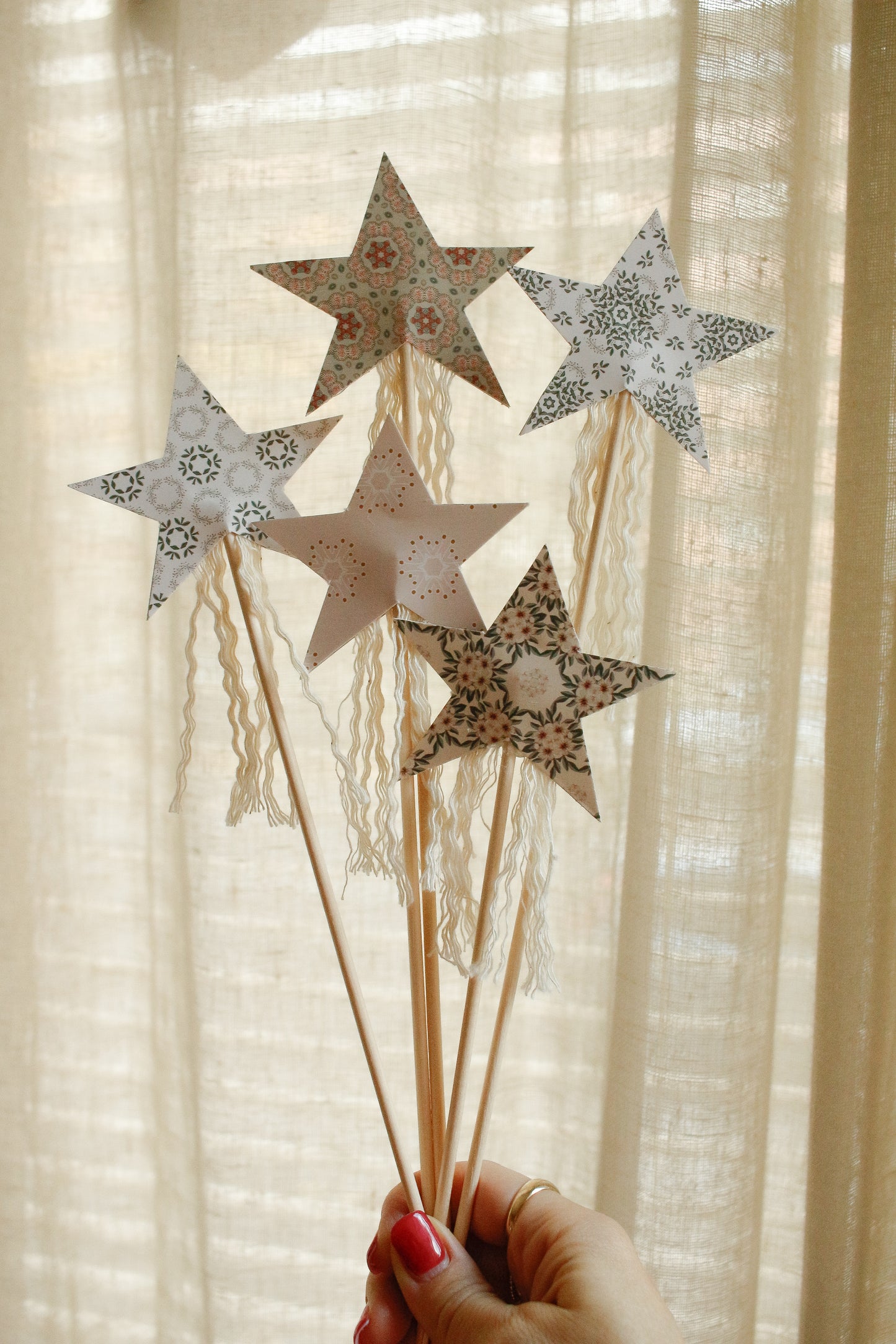 Hand-Made Fairy Wand - Pattern 3 by Natasha Prévost