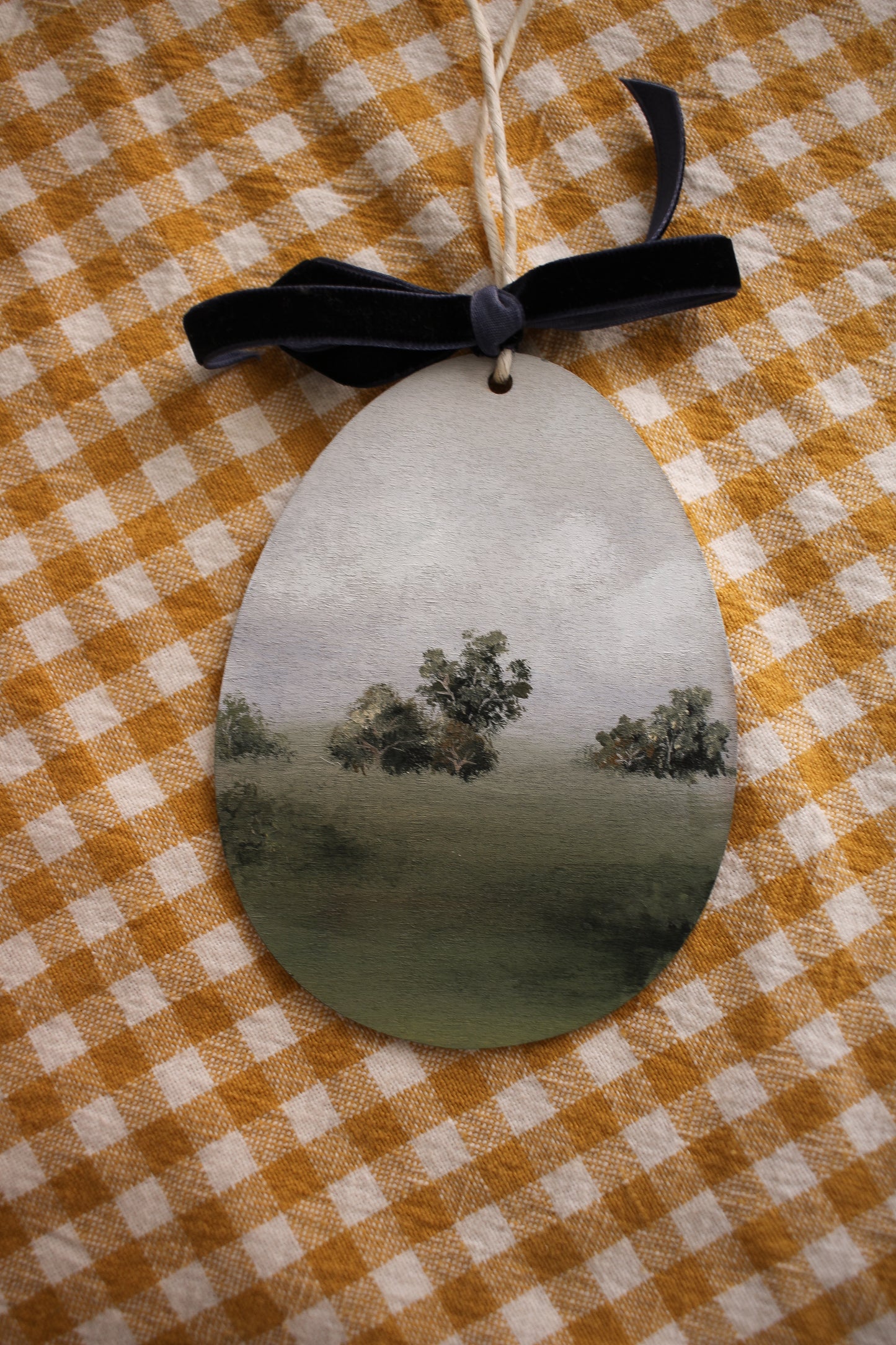 Hand-Painted Decorative Egg - Spring 2025 Collection No. 25 by Natasha Prévost