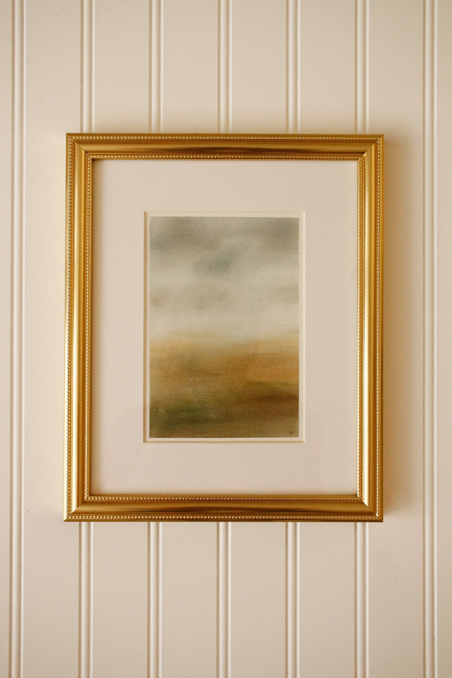 Original Painting - Gouache & Pastel Landscape 1 by Natasha Prévost