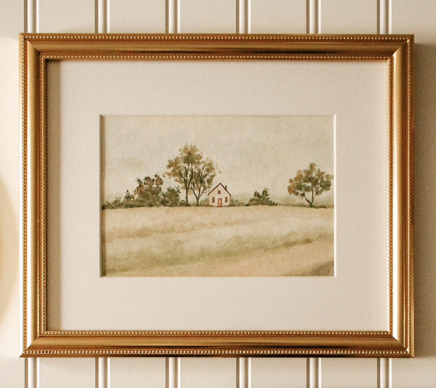 Série aquarelle-Paysage 1