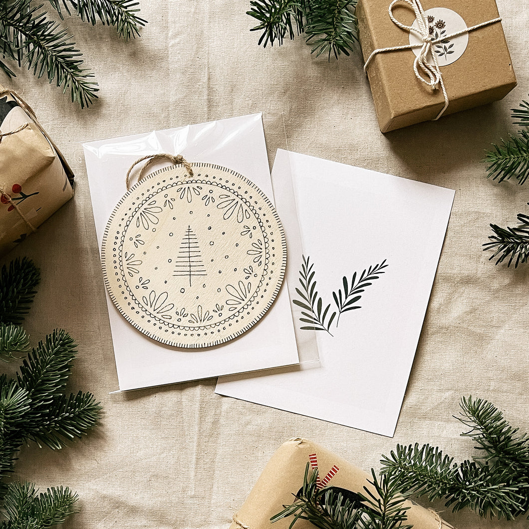 Décoration en bois-Boule 5