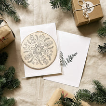 Décoration en bois-Boule 5"-modèles multiples