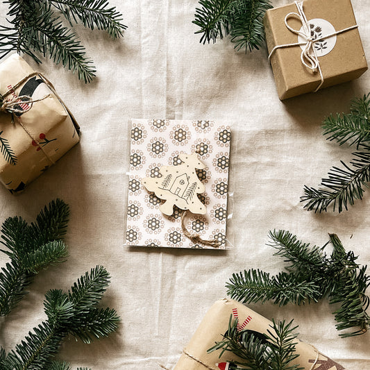 Handmade Wooden Ornament - Multiple Designs