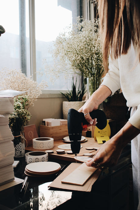 Décoration personnalisée sur bois