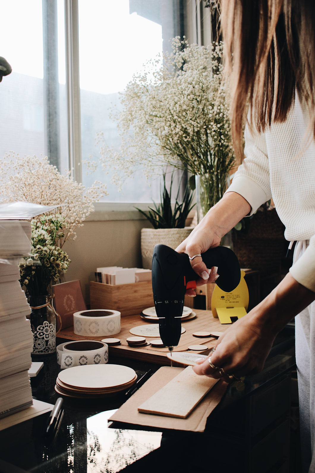 Décoration personnalisée sur bois