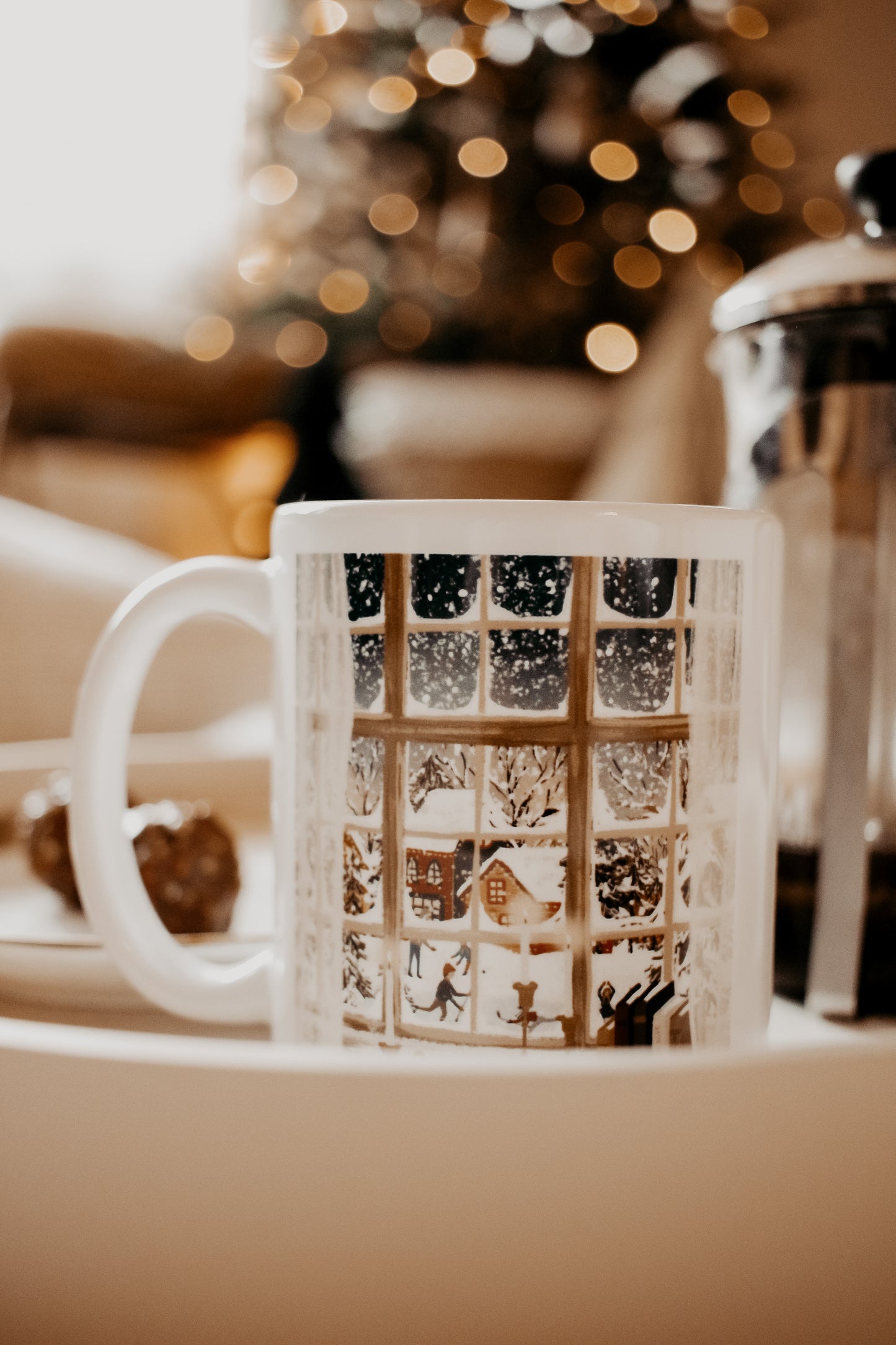 Ceramic Mug - Cozy Christmas by Natasha Prévost