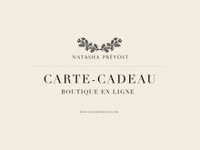 Carte-cadeau physique