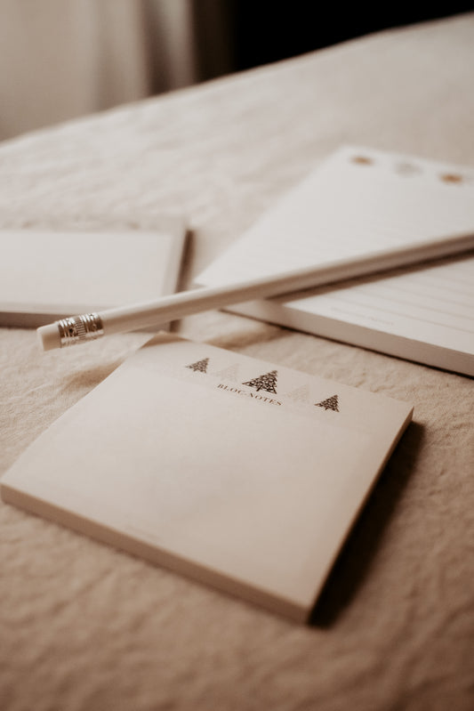 Sticky Note Pad - Trees by Natasha Prévost