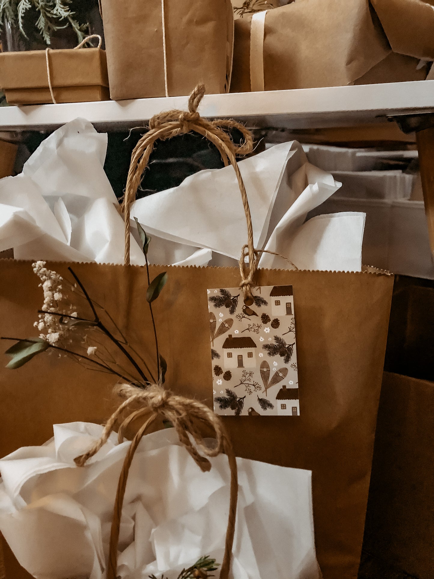 Gift Tags - Pack of 5 - Country Life by Natasha Prévost