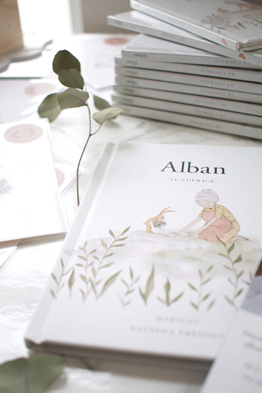 Alban- Le courage-Livre pour enfants