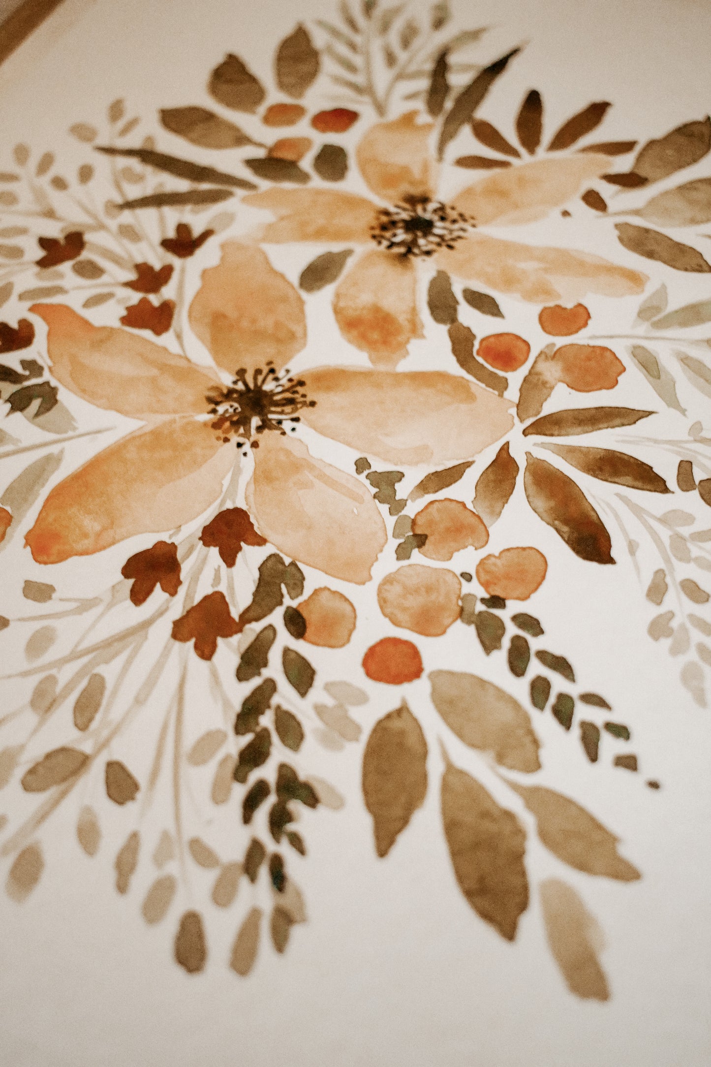 Floral Bouquet - Original Watercolor by Natasha Prévost