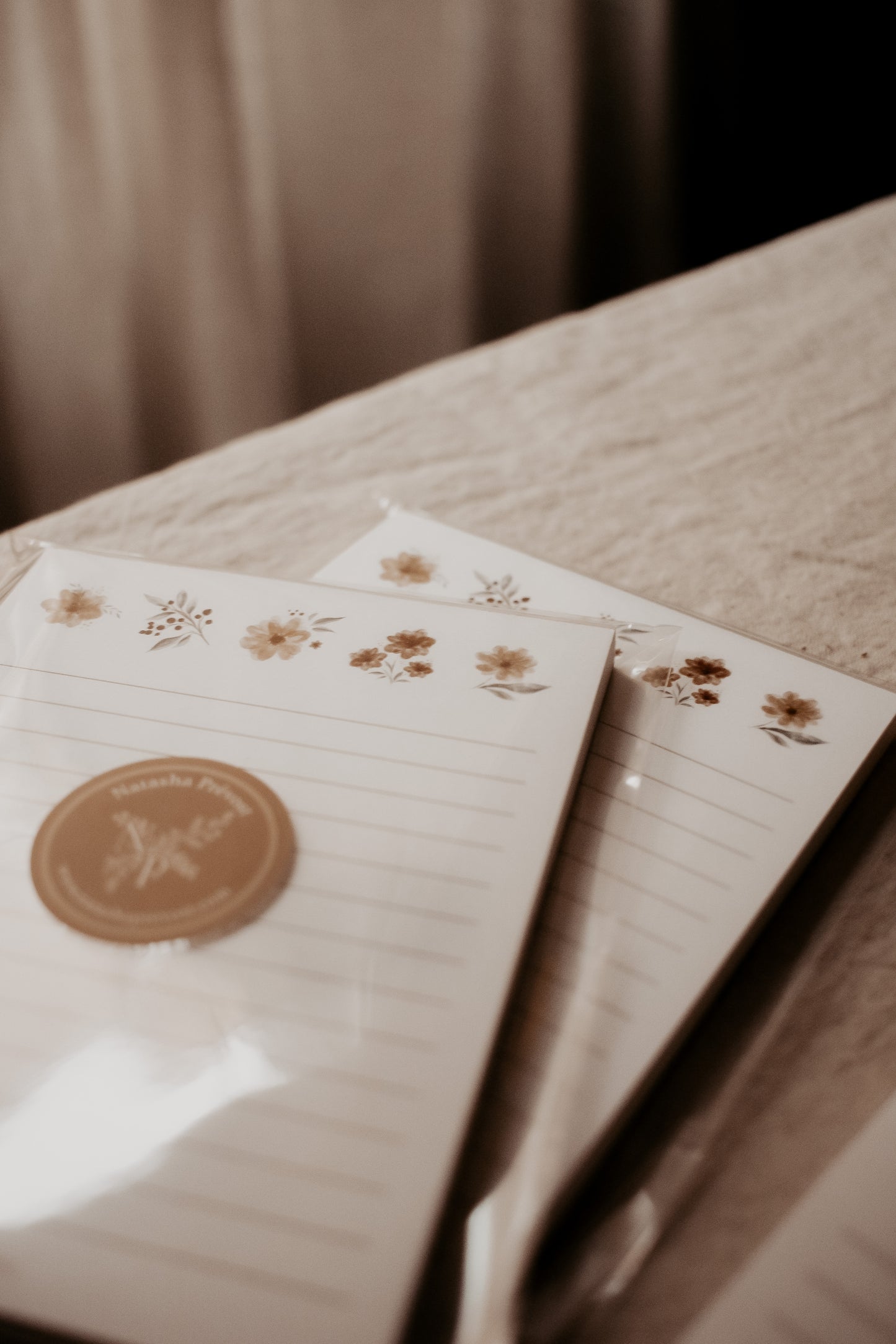 Note Pad - Floral Softness by Natasha Prévost