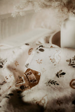 Couverture en polaire doux-Farmhouse & Ducklings-Fond beige