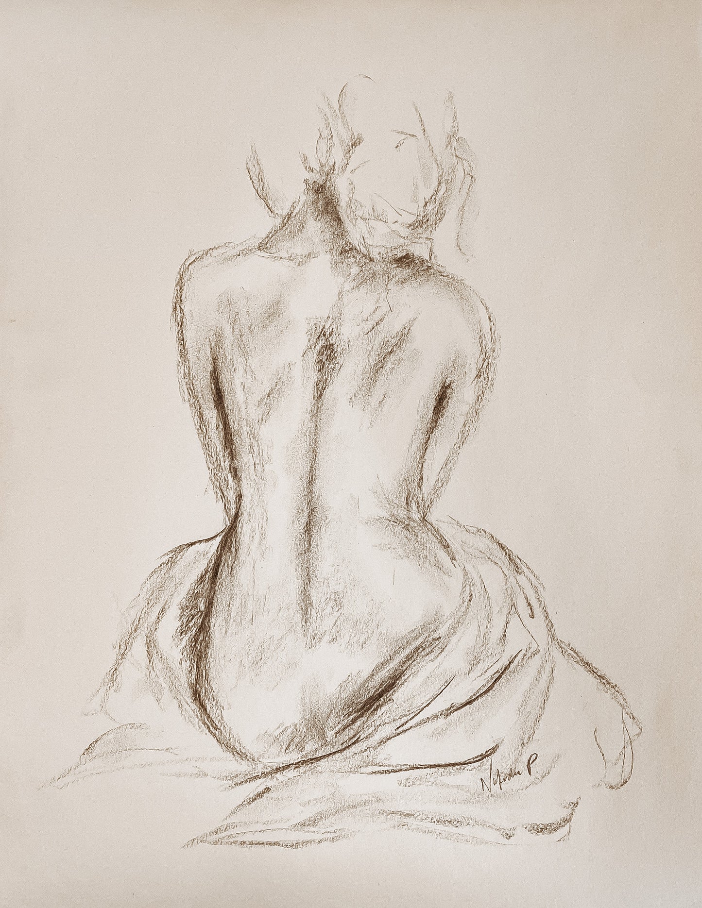 Banner with Illustrated Cardboard & Wooden Rings - 9 Pieces - Pattern 1 by Natasha Prévost