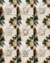 Décoration en bois-Boule 4"-modèles multiples