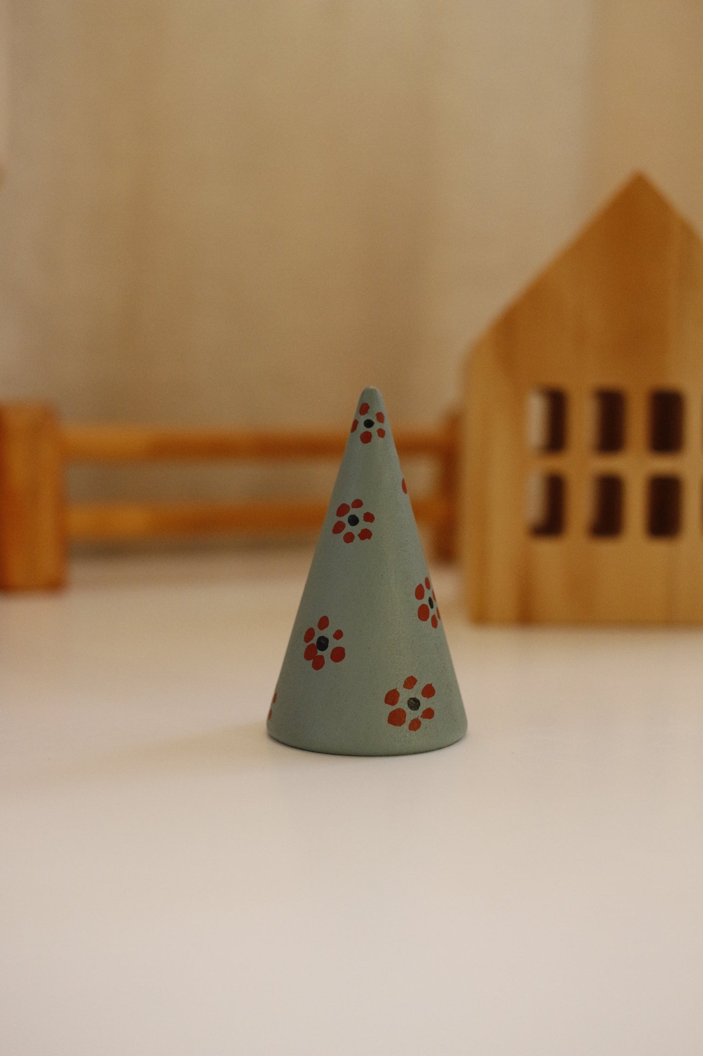 Mini Wooden Trees - Hand-Illustrated by Natasha Prévost