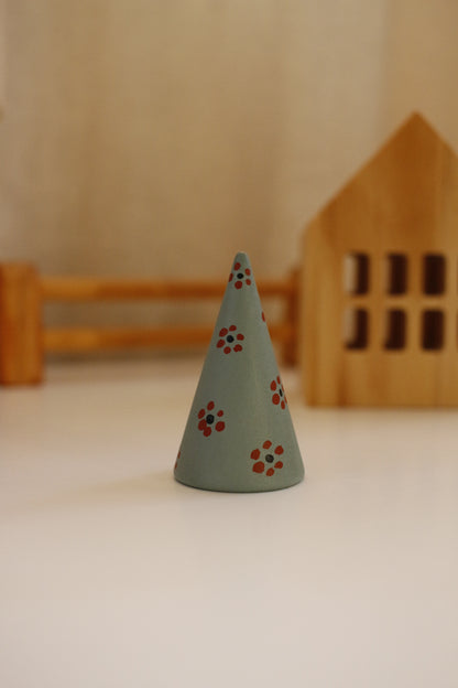 Mini Wooden Trees - Hand-Illustrated by Natasha Prévost