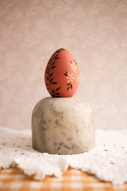 Hand-Painted Decorative Egg No.4 - Spring 2025 Collection by Natasha Prévost