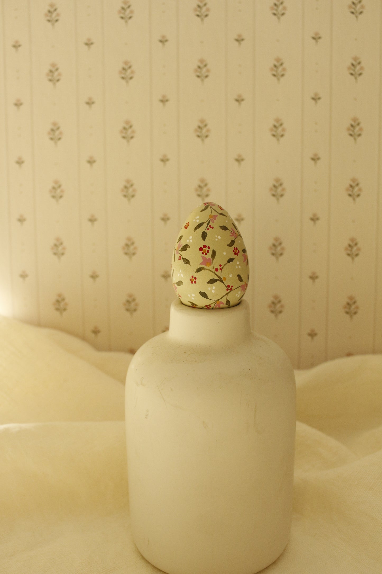 Hand-Painted Decorative Egg- Spring 2026 Collection by Natasha Prévost-No.4
