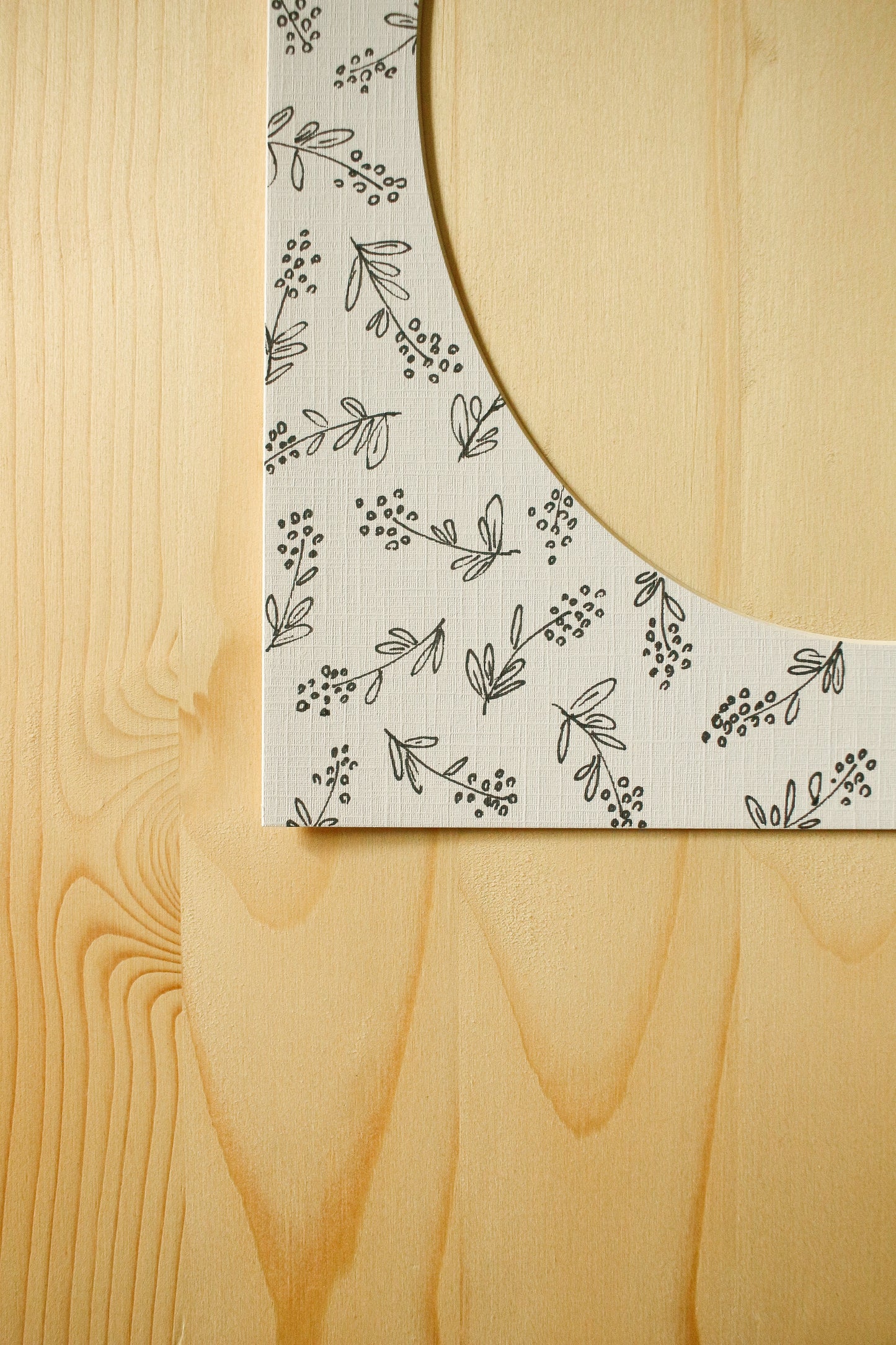 Hand-Illustrated Art Mat 4 by Natasha Prévost