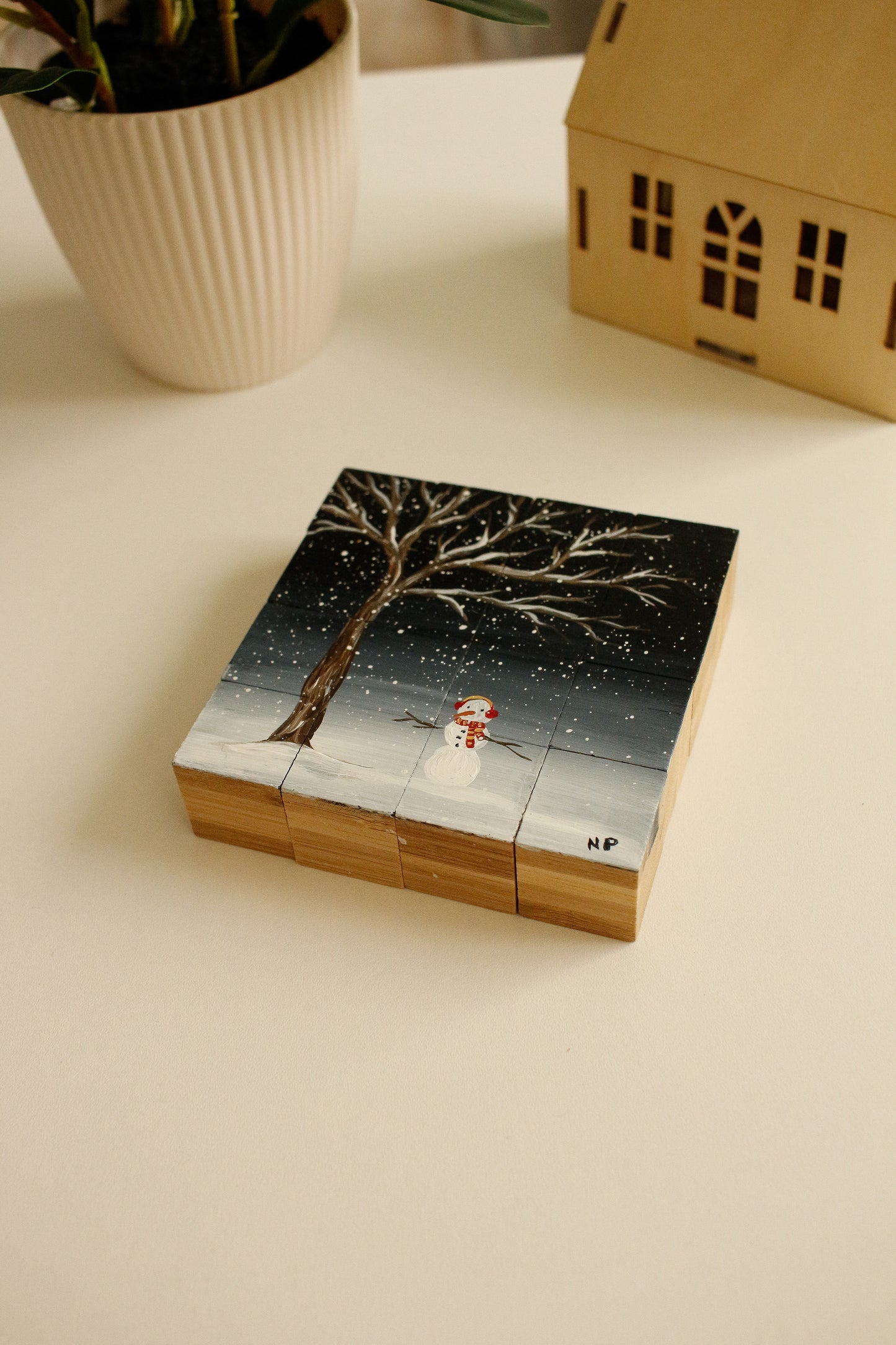 Hand-Illustrated Puzzle - 1 by Natasha Prévost