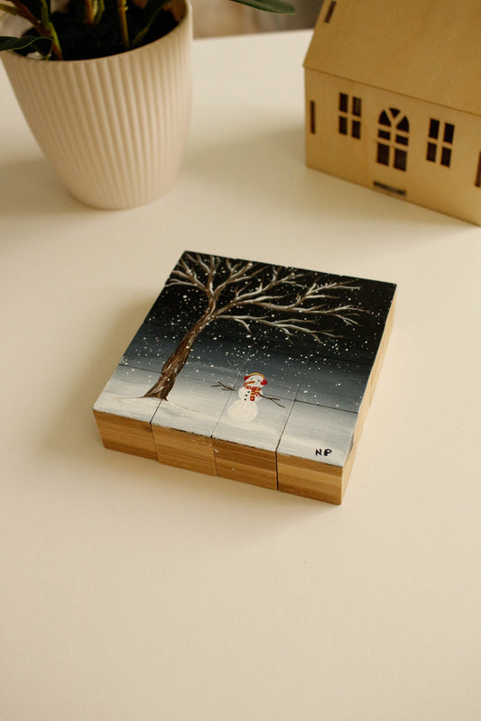 Hand-Illustrated Puzzle - 1 by Natasha Prévost