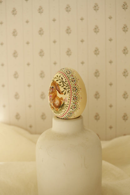 Hand-Painted Decorative Egg- Spring 2026 Collection by Natasha Prévost-No.14