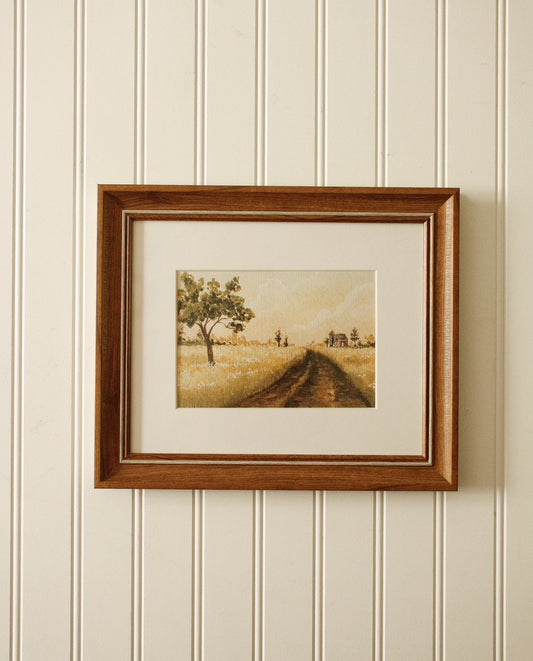 Vintage Framed Art Print 39 by Natasha Prévost