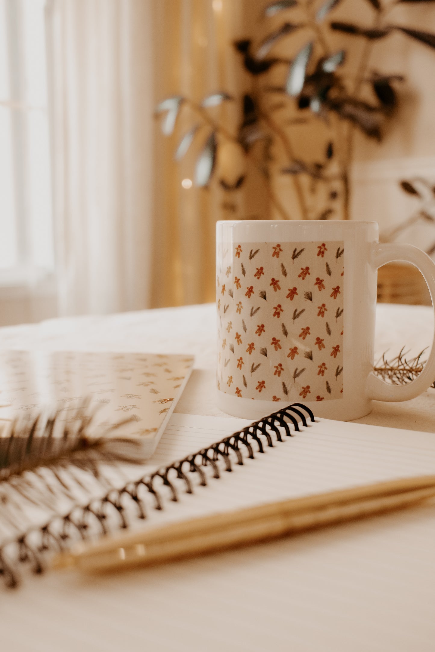 Illustrated Notebook - Gingerbread by Natasha Prévost