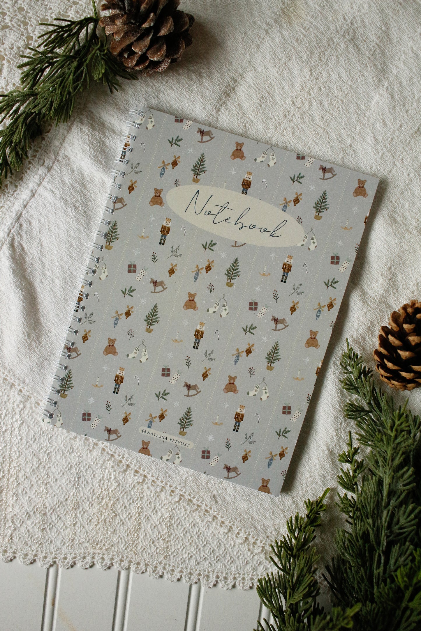 Illustrated Notebook - Nutcrackers by Natasha Prévost