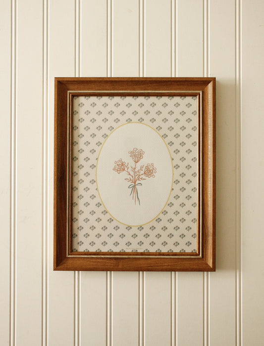 Vintage Framed Art Print 29 by Natasha Prévost