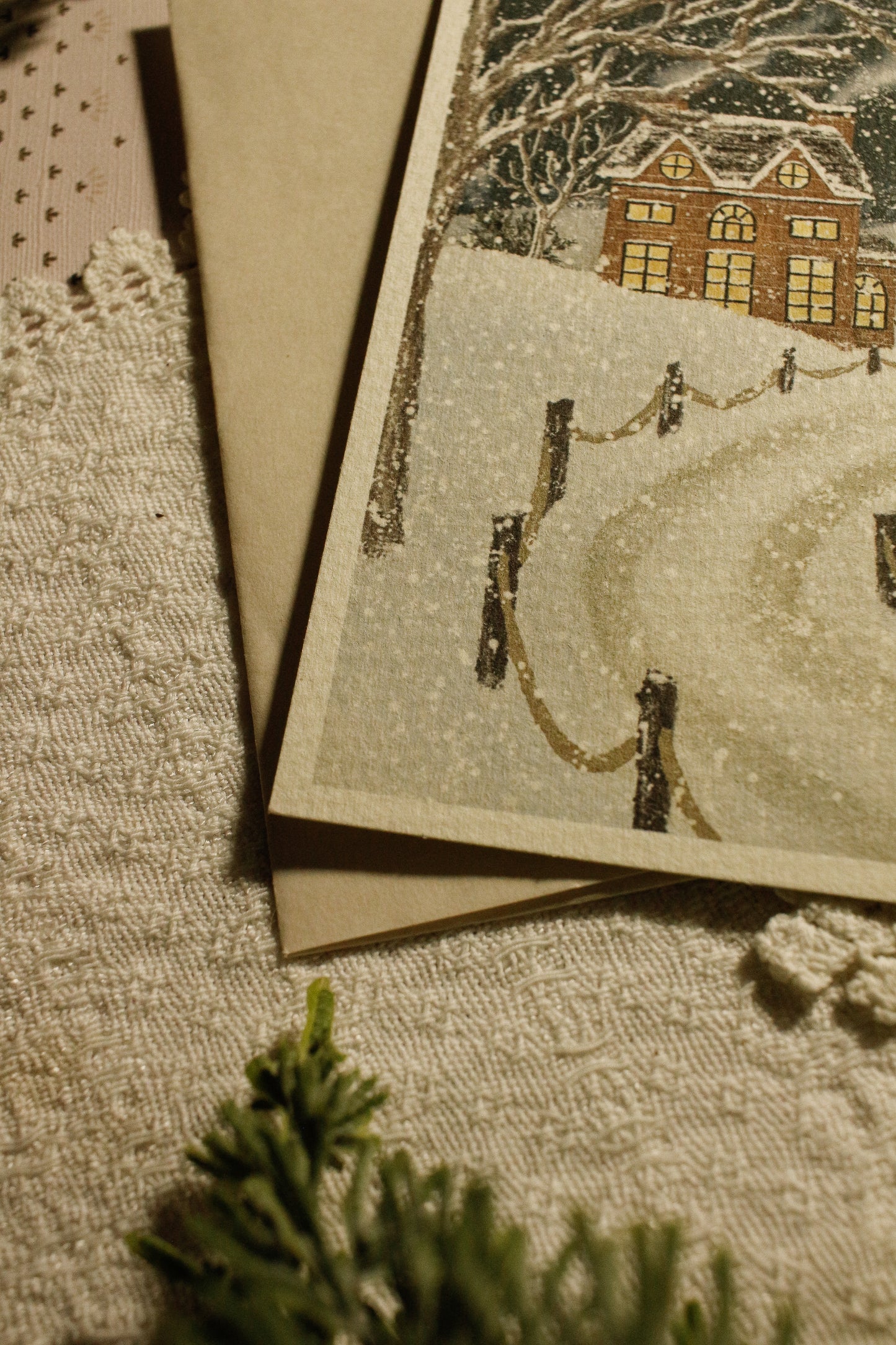 Art Print / Postcard with Envelope - 4"x6" - Textured Paper by Natasha Prévost