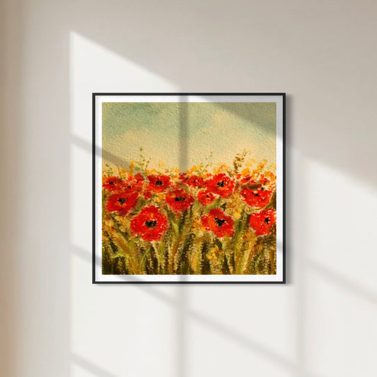 Art Print 561-Wild Flowers by Natasha Prévost