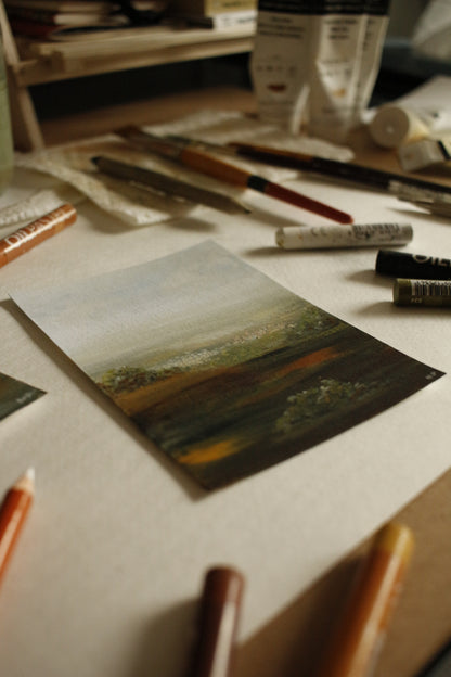 Original Painting - Landscape 2 by Natasha Prévost