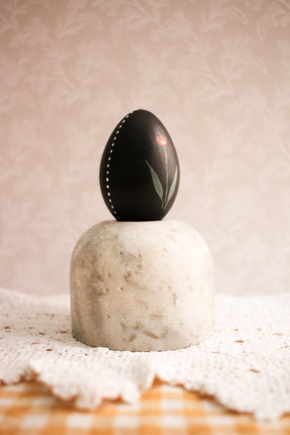 Hand-Painted Decorative Egg No.6 - Spring 2025 Collection by Natasha Prévost