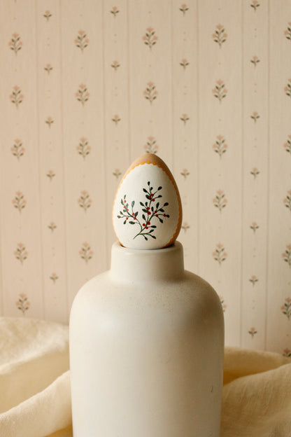 Hand-Painted Decorative Egg- Spring 2026 Collection by Natasha Prévost-No.2
