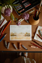 Tableau original-Paysage estival