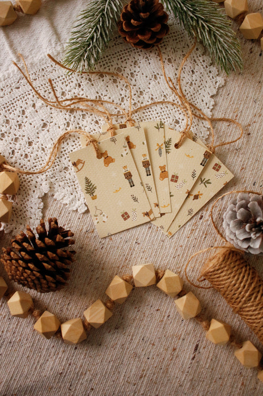 Gift Tags - Pack of 5 - Nutcrackers by Natasha Prévost