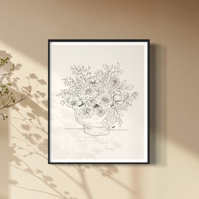 Print 451-Bouquet