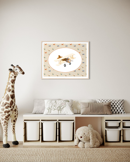 Art Print 547- Aviation Series by Natasha Prévost